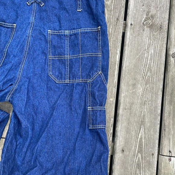 Vintage Gemini Jeans Denim Jean Overalls Coveralls Unisex - Picture 13 of 15